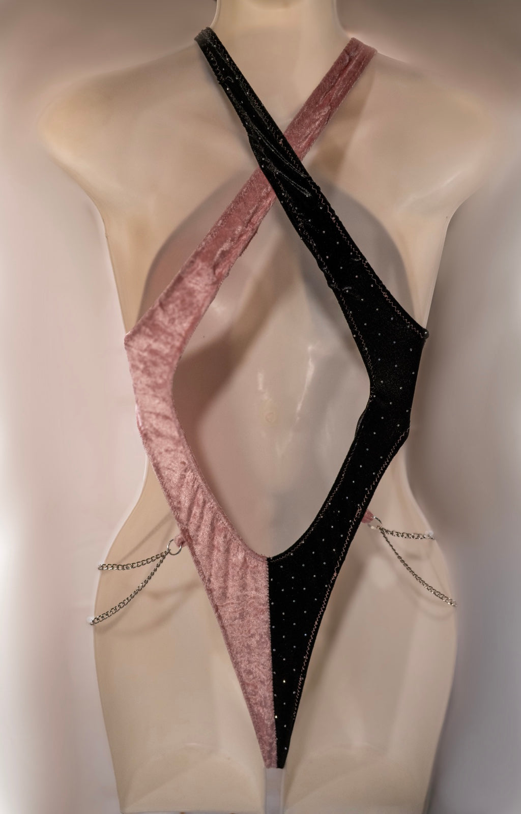 SAD GURL Split Bodysuit