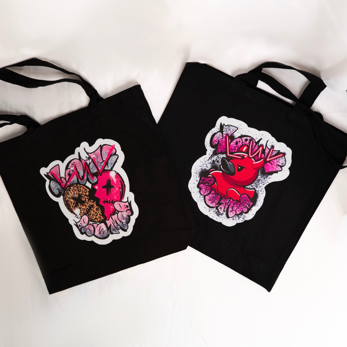 LUV BOMB COLLECTION Canvas Tote Bag