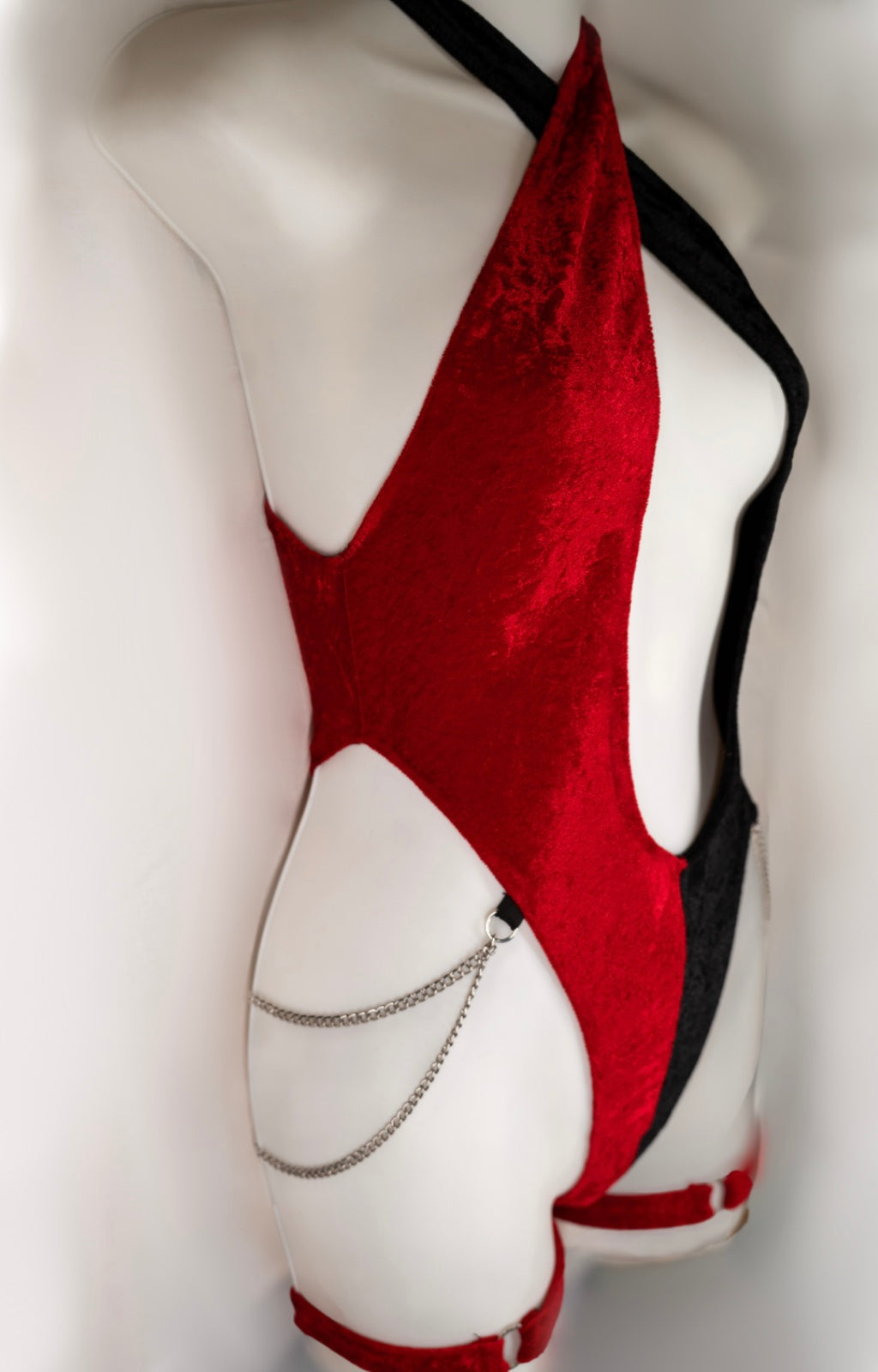 RED FLAG Split Bodysuit