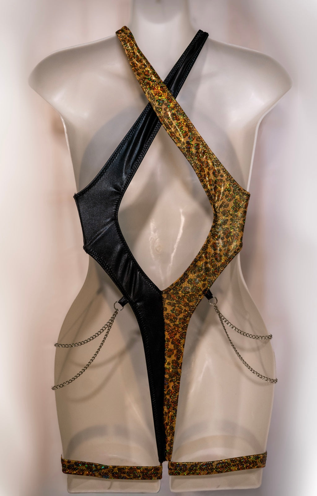 CHEETER EFFECT Split Bodysuit